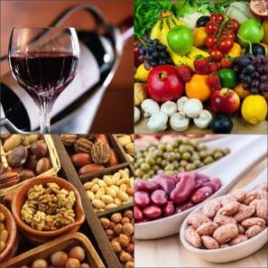 Akdeniz diyeti için önerilen besinler