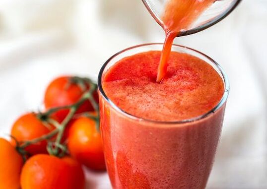kilo kaybı için domates smoothie